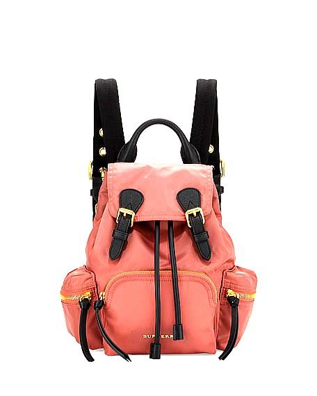 Burberry backpack sale mauve pink