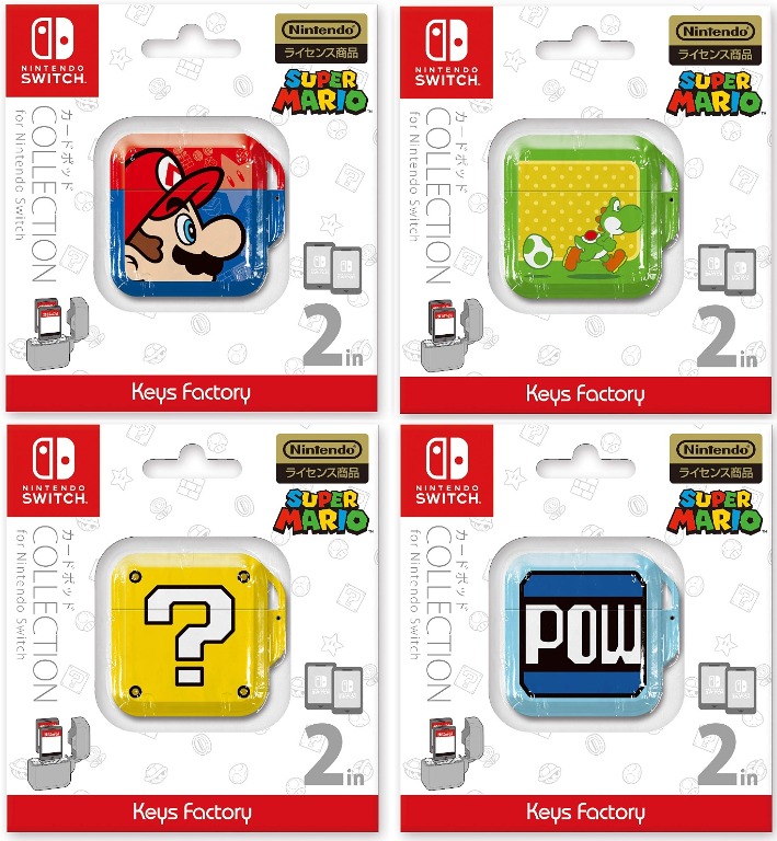 Card Pod Collection For Nintendo Switch And 3ds Game Cartridge Super Mario Series Pre Order Video Gaming Video Game Consoles Nintendo On Carousell