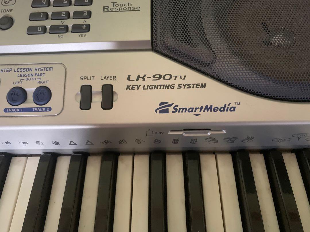 Casio LK90tv portable piano, Hobbies & Toys, Music & Media, Musical