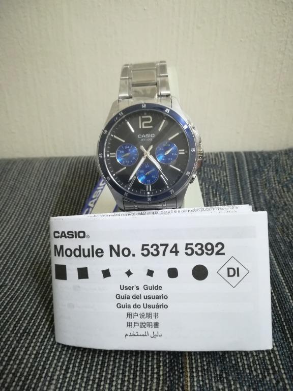 Casio Men Original MTP 1374D 2A Youth Gentle Men s Fashion