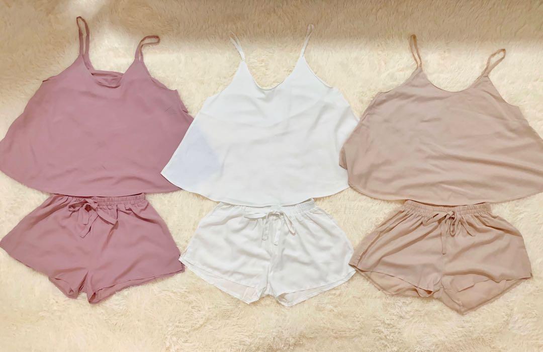 Chic Sleepwear (Category: Traditional & Ethnic wear) located in Paranaque City. Submitted by pcstr (Listing ID 1069389073, Image 1). Description: Cotton Chalice Sleepwear Cute in person You can mixmatch if you have all the colors We do have shoppee checkouy.