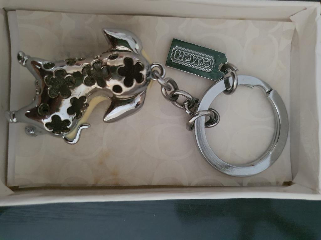 Coach pig new arrivals keychain