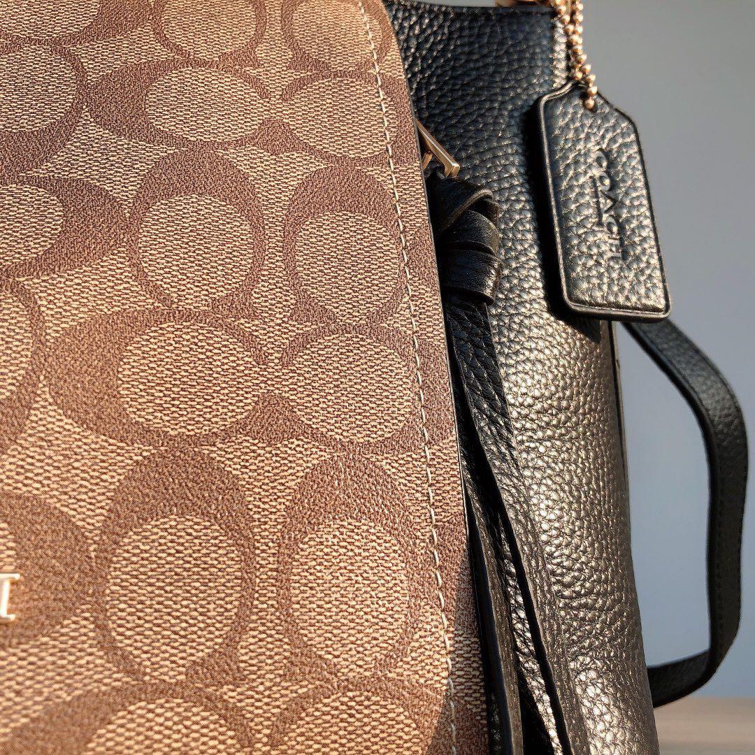 COACH SMALL MARLON SHOULDER BAG IN SIGNATURE CANVAS (COACH 1600), Women