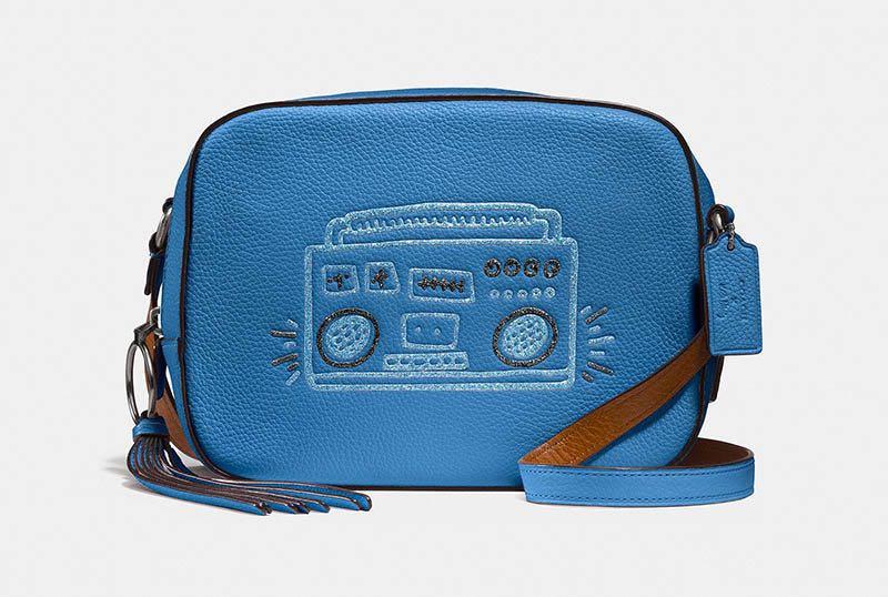Keith haring camera bag top