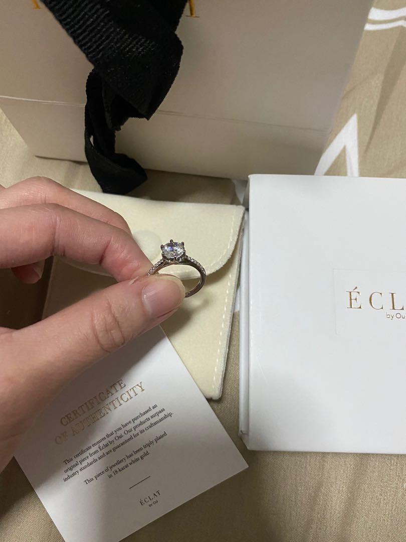 Engagement Ring (Category: Rings) located in Singapore. Submitted by wadangee (Listing ID 1069482243, Image 4). Description: Brand new with box 1 carat.