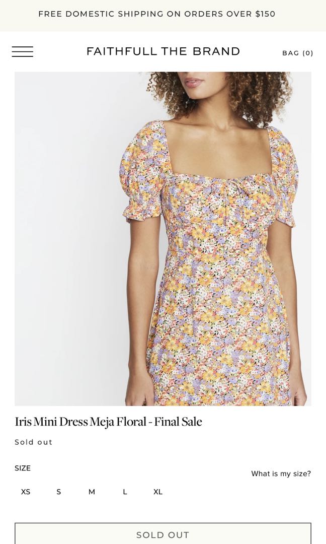 faithfull the brand iris dress