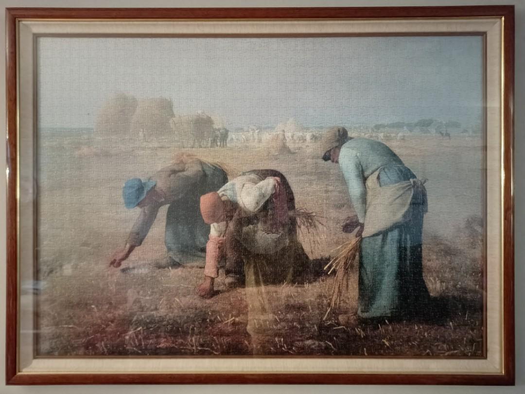 Famous Oil Painting Of Jigsaw Puzzle Frame Design Craft Artwork On Carousell