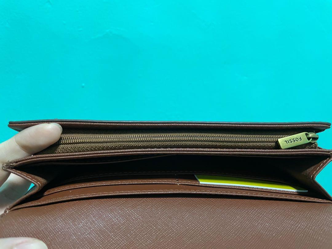 Fossil Cleo Clutch Brandy