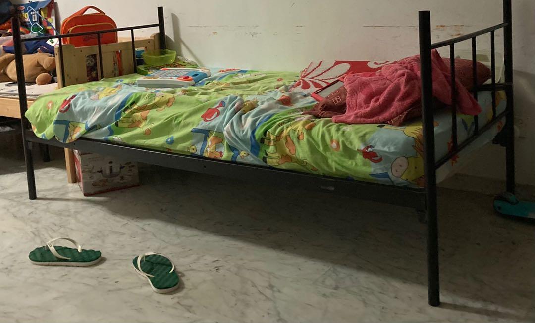 Free Single Bed and Mattress, Furniture & Home Living, Furniture, Bed