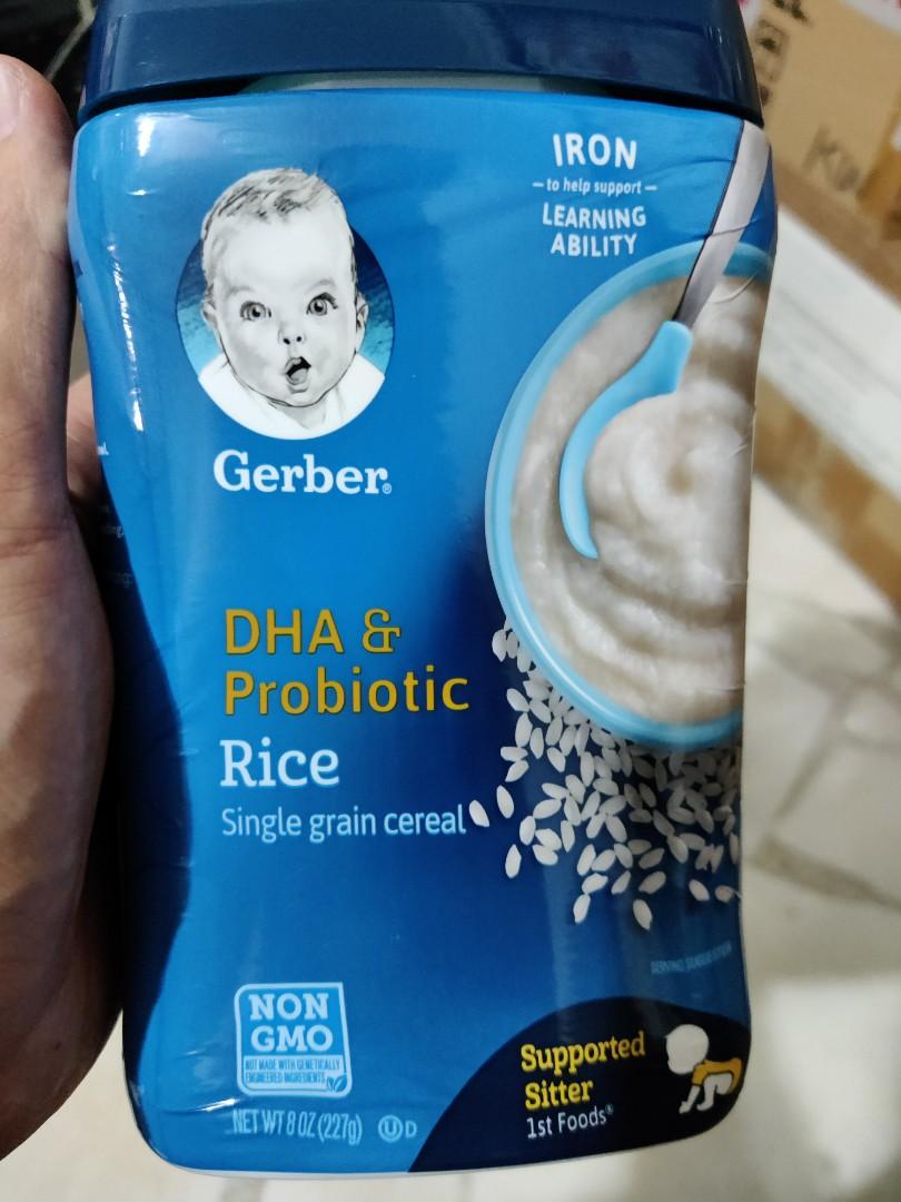 Dha probiotic rice cereal new arrivals