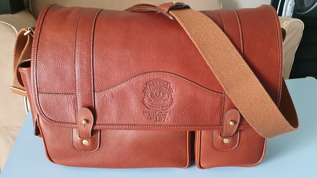 Ghurka messenger shop bag