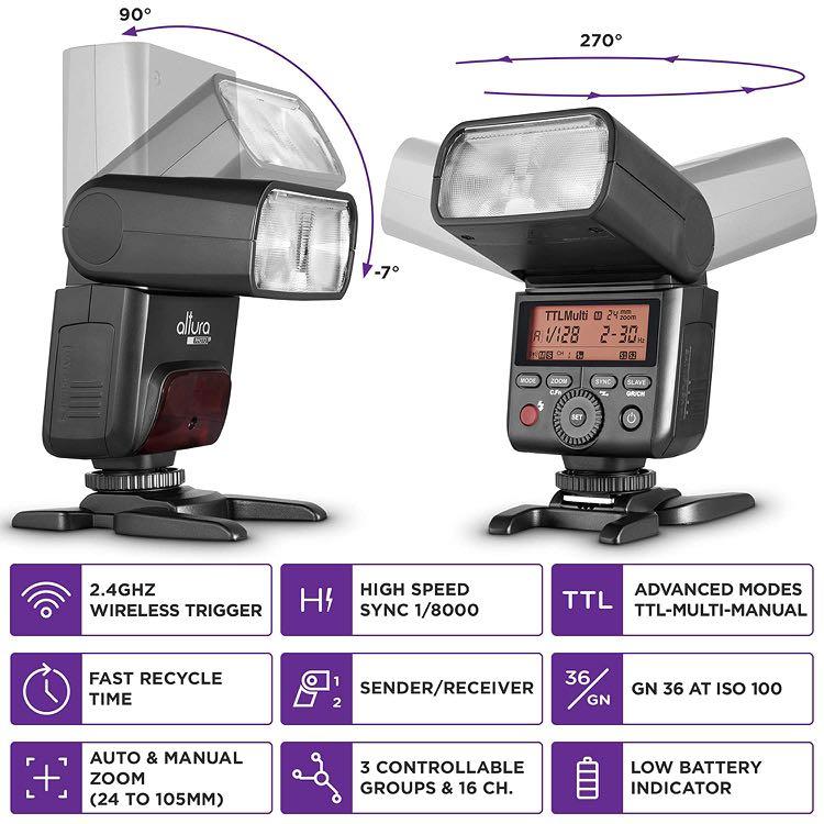 Godox (Altura) TT350 TTL Canon flash, Photography, Photography