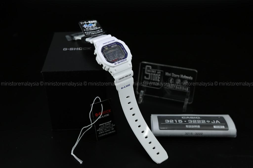 G Shock GWX 5600C 7JF Lipan Bara Albino White Men s Fashion