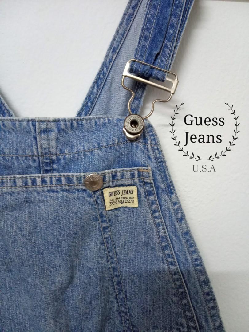 Guess new arrivals overall jeans