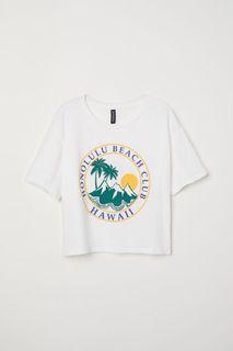 H&M crop top cute shirt