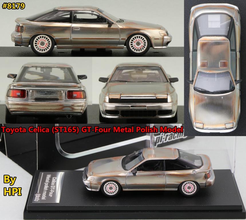 Hpi Toyota Celica St165 Gt Four Metal Polish Model 8179 1 43 玩具 遊戲類 玩具 Carousell