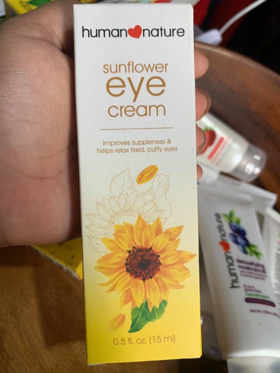 human nature eye cream