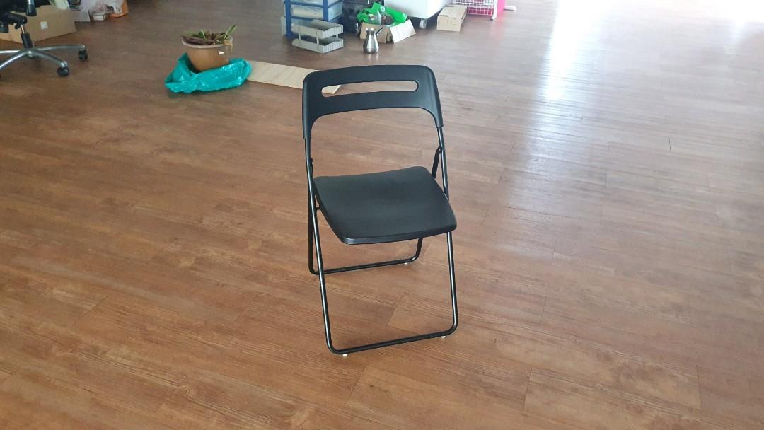 IKEA Folding Chair Kerusi Lipat, Health & Nutrition, Assistive & Rehabilatory Aids