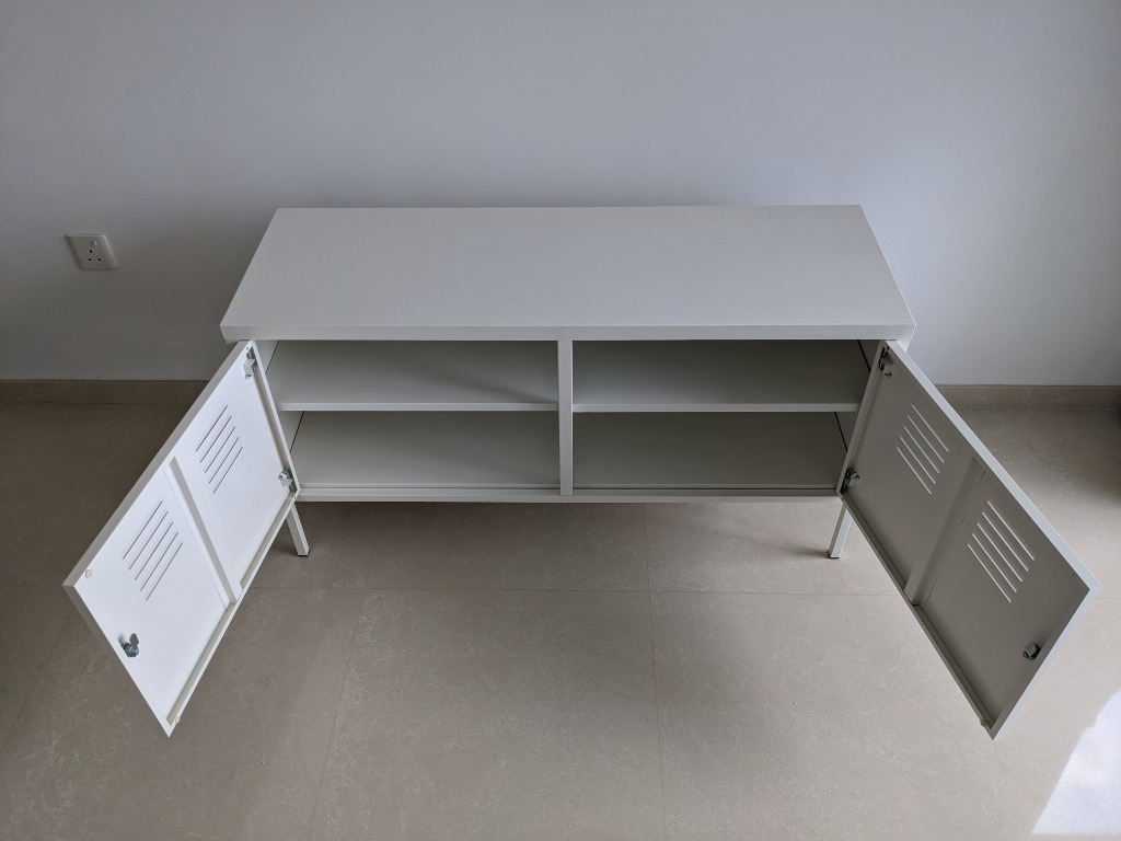 Ikea Ps Cabinet White 119 X 63 Cm Furniture Shelves Drawers On Carousell