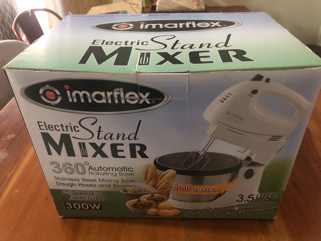 IMARFLEX 5Speed Stand Mixer, TV & Home Appliances, Kitchen Appliances