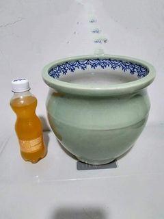 Japan Ceramic and Glass Vase
