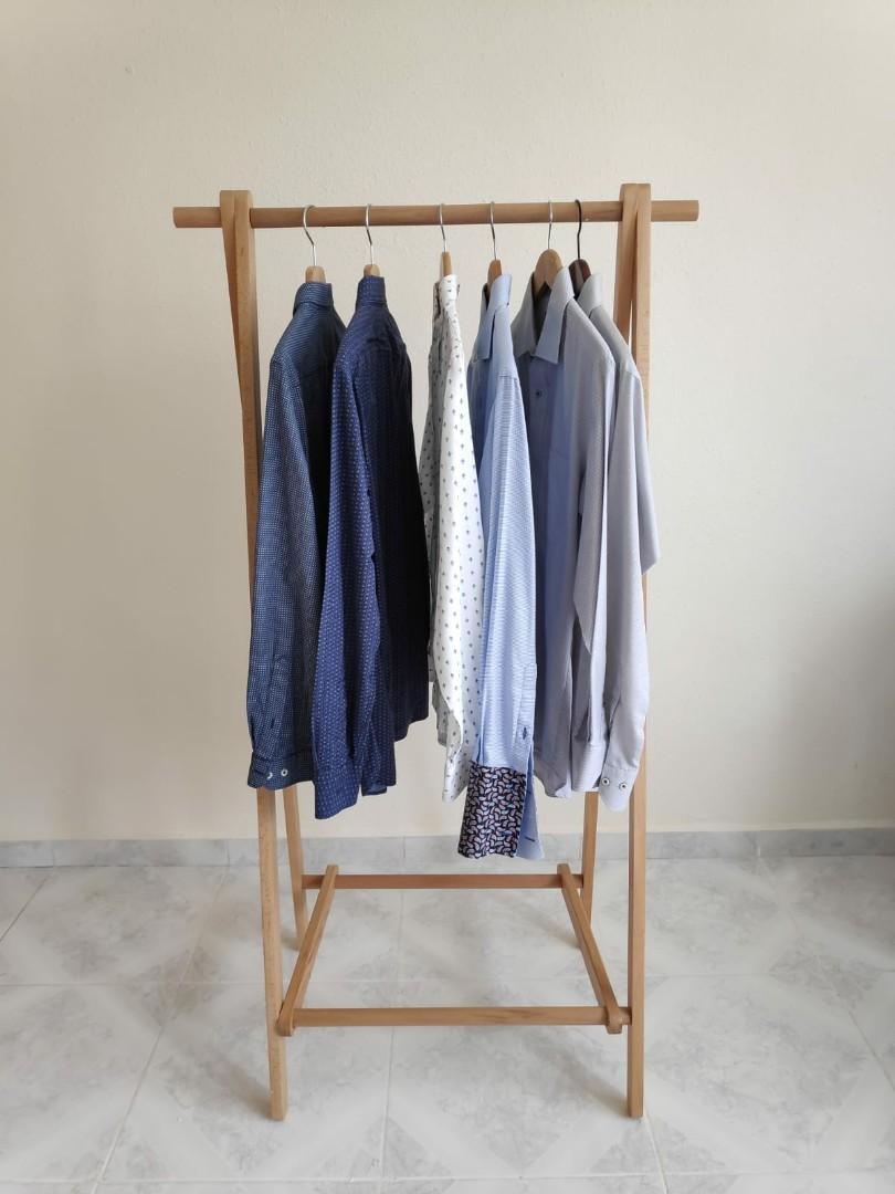 Japanese Cloth Rack Japan solid wood clothes rack, Furniture, Shelves & Drawers on Carousell