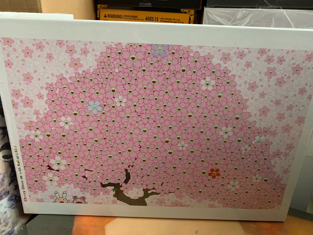 Takashi Murakami Kaikai Kiki Cherry Blossom Jigsaw Puzzle (1,050 Pieces)