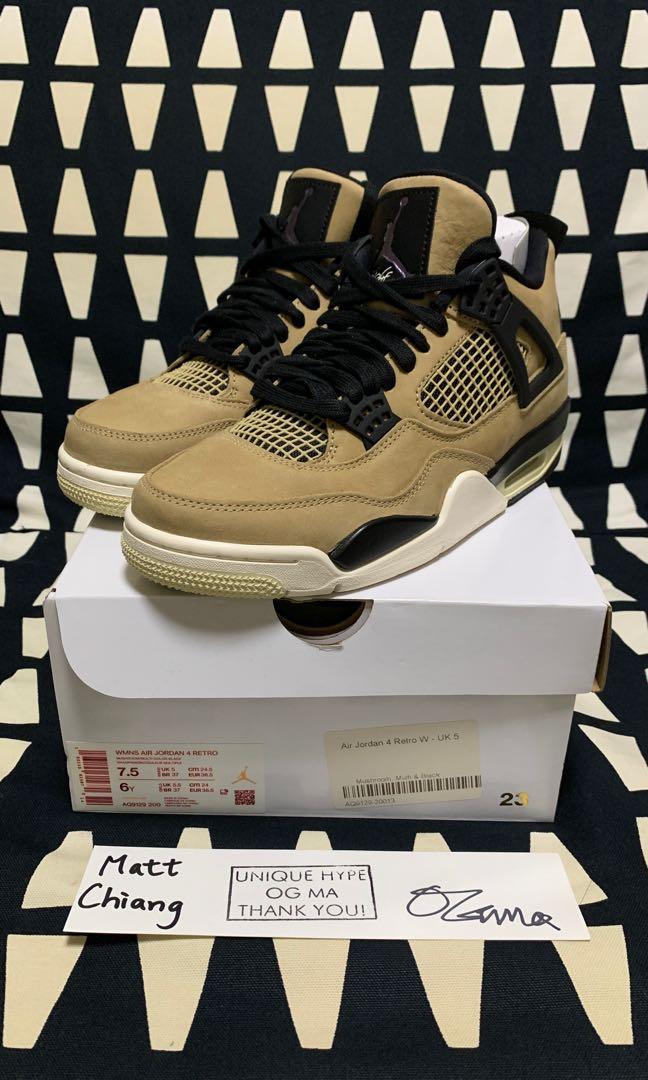 jordan 4 fossil