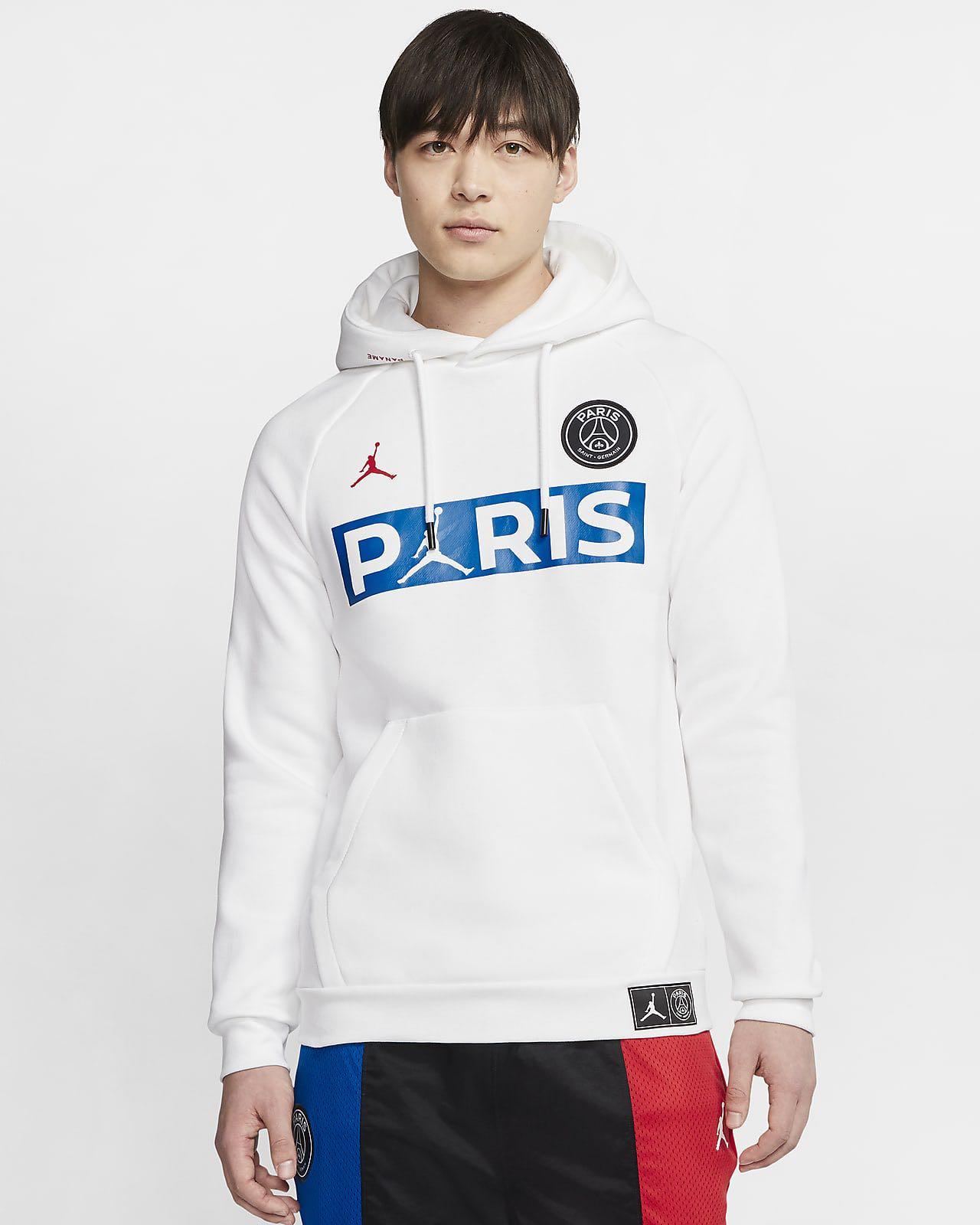 Jordan hoodie White Men s Fashion Tops Sets Hoodies on Carousell