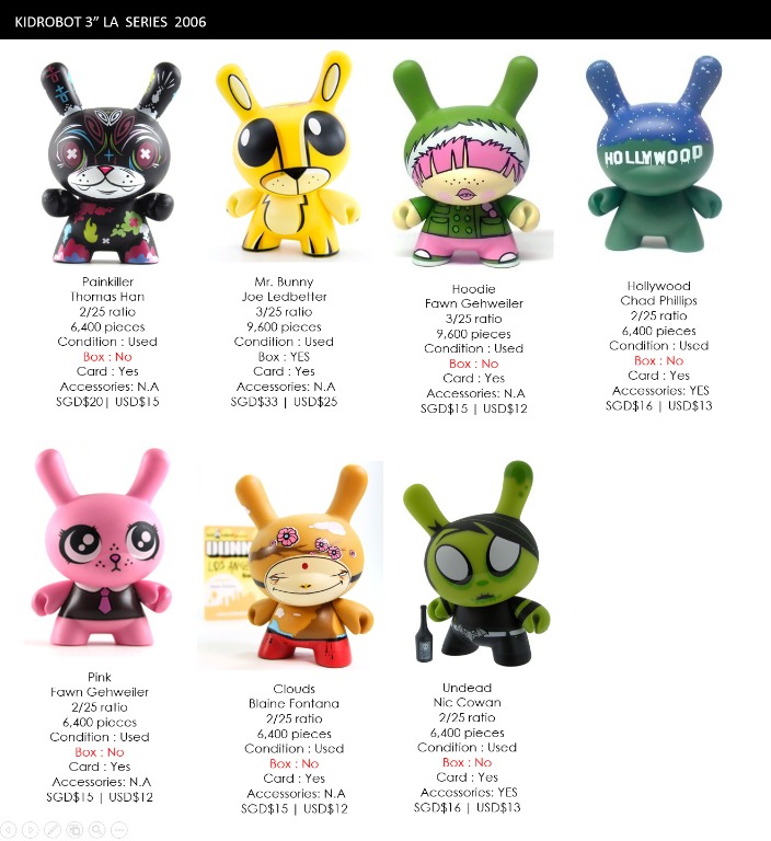 Kidrobot Dunny L.A. Series