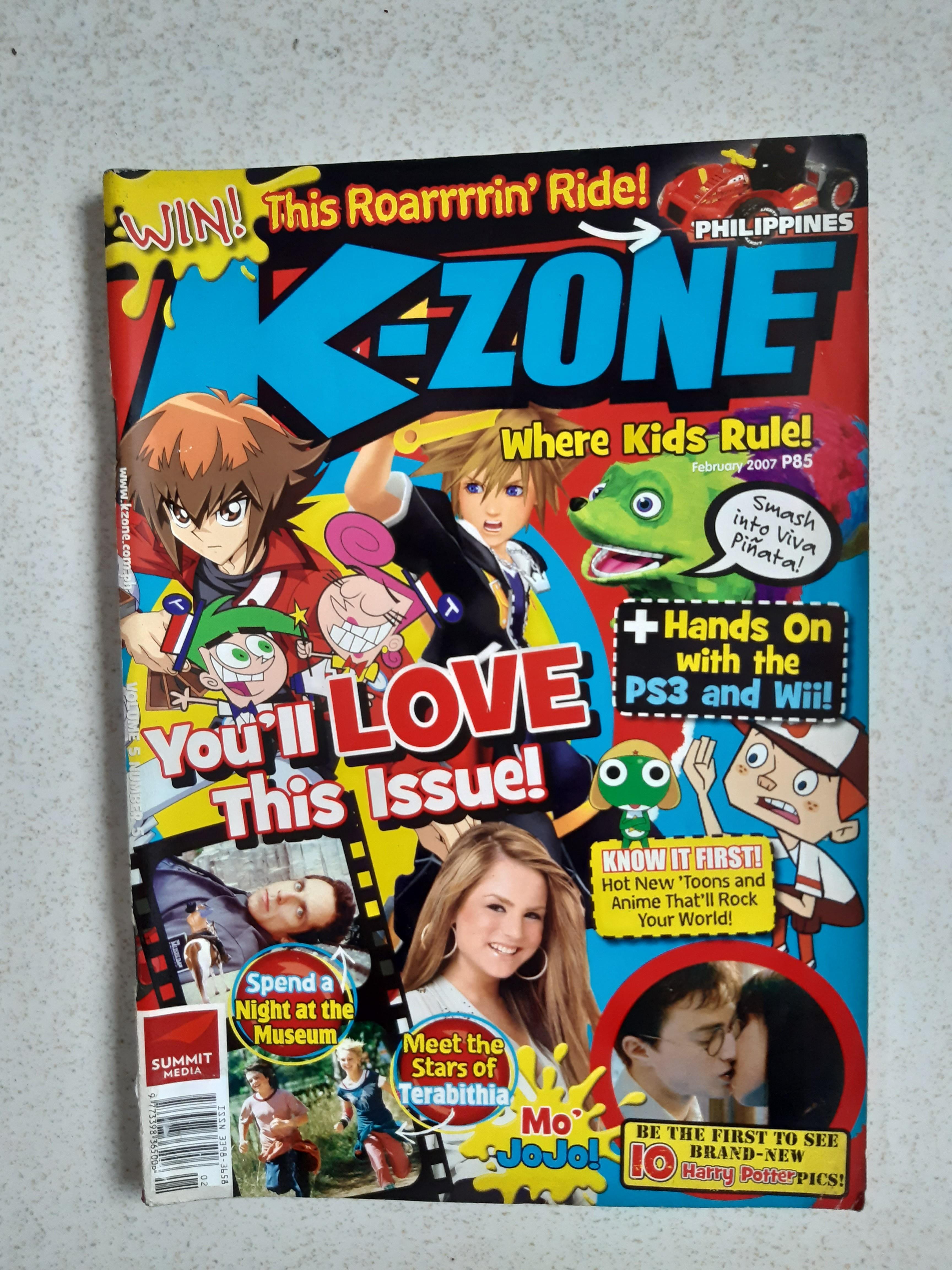 K Zone Magazine February 07 Issue Hobbies Toys Books Magazines Magazines On Carousell