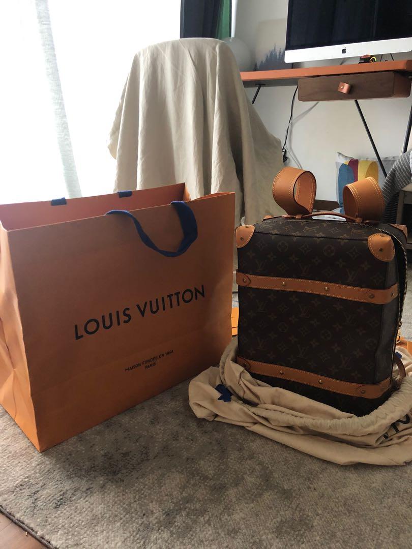 Louis Vuitton LV Friends Soft Trunk White Backpack