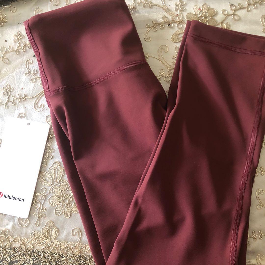 Lululemon Wunder Train High Rise Crop 