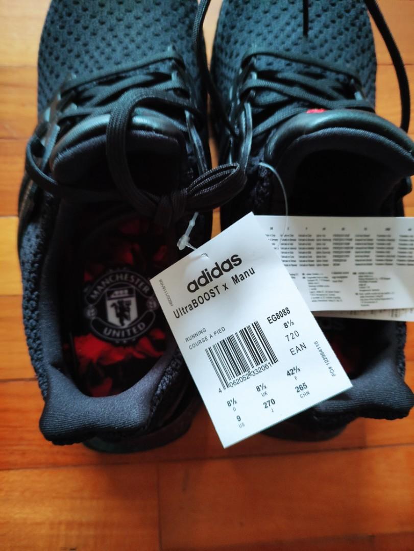 Brand New MANCHESTER UNITED ULTRABOOST CLIMA SHOES Men s Fashion Footwear Sneakers on Carousell