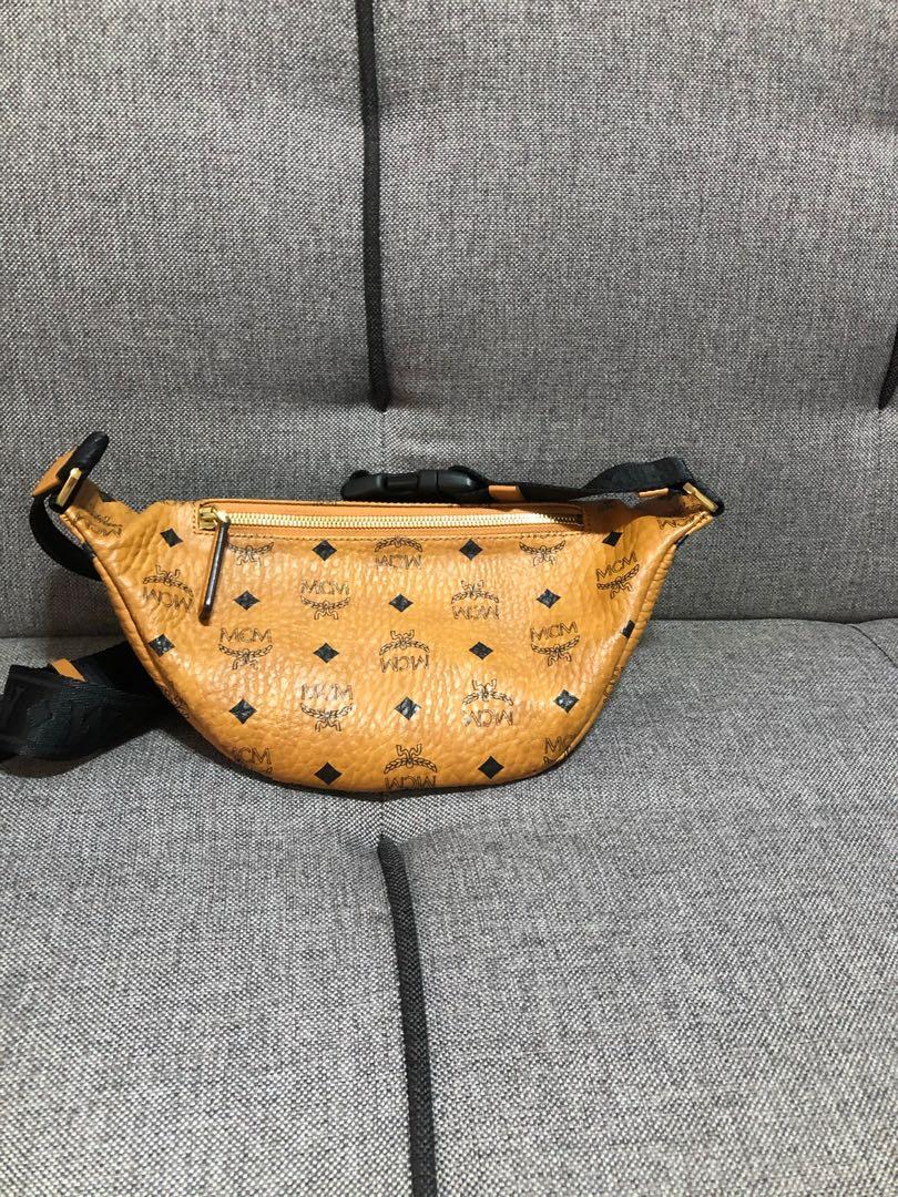 MCM Fursten Belt Bag in Visetos SMALL