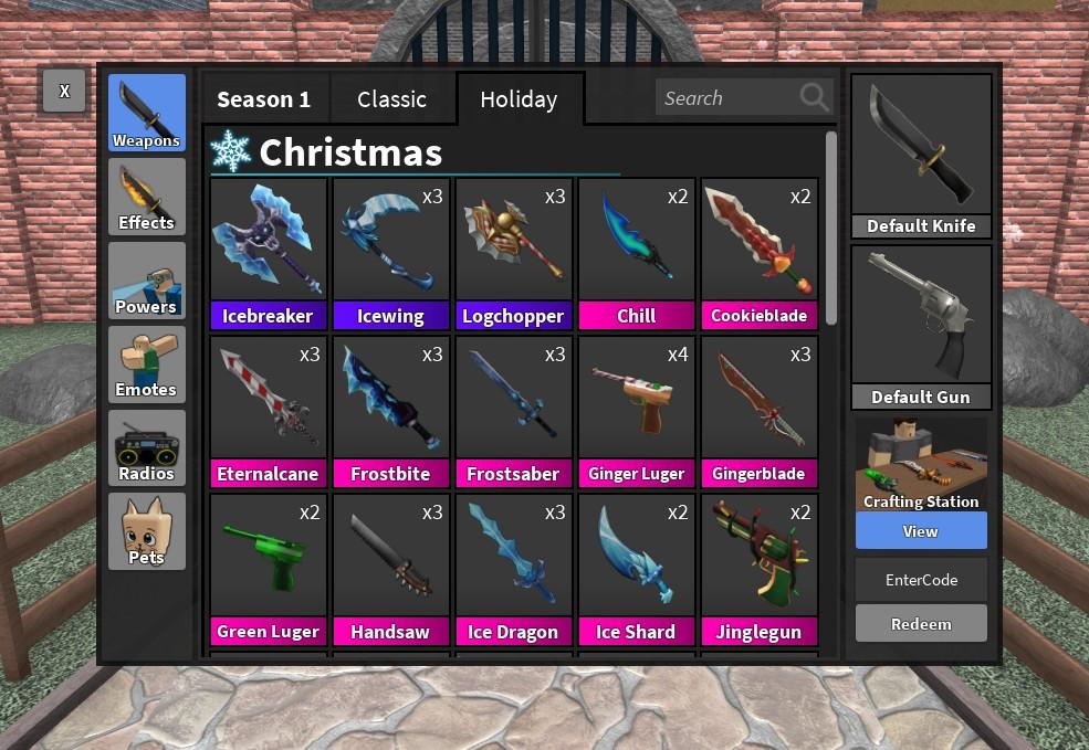 Mm2 Halloween Christmas Ancient Godly Knife Gun Murder Mystery 2 Roblox Video Gaming Gaming Accessories Game Gift Cards Accounts On Carousell - roblox codes for murderer mystery 2 godly