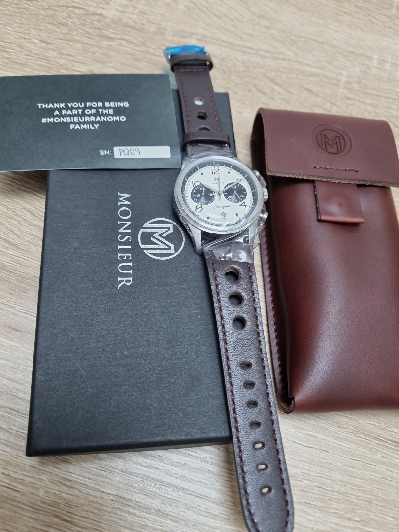 Monsieur Ranomo Chronograph Quartz, Men 