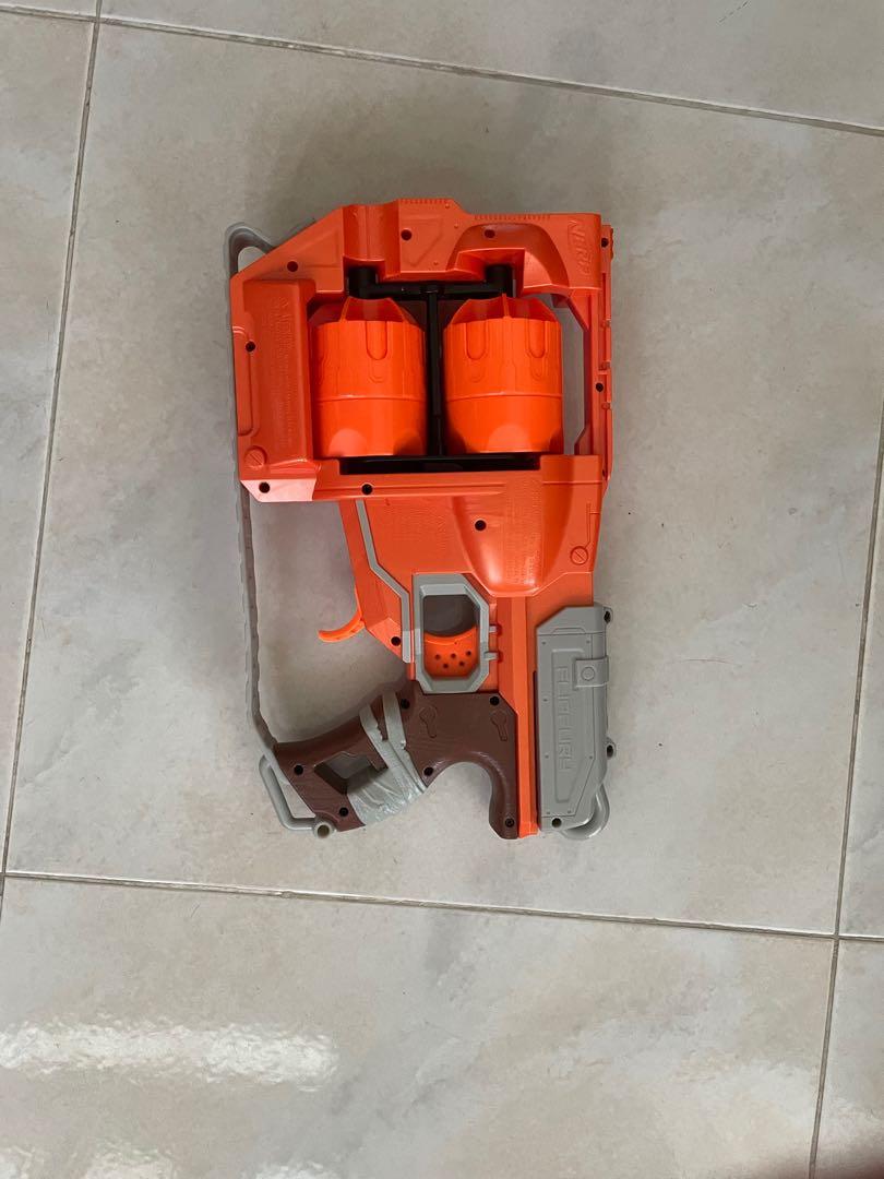 Nerf Flipfury (Category: Action & Battle Toys) located in Singapore. Submitted by sm.loyang (Listing ID 1069360679, Image 1). Description: In good condition. No bullets included..