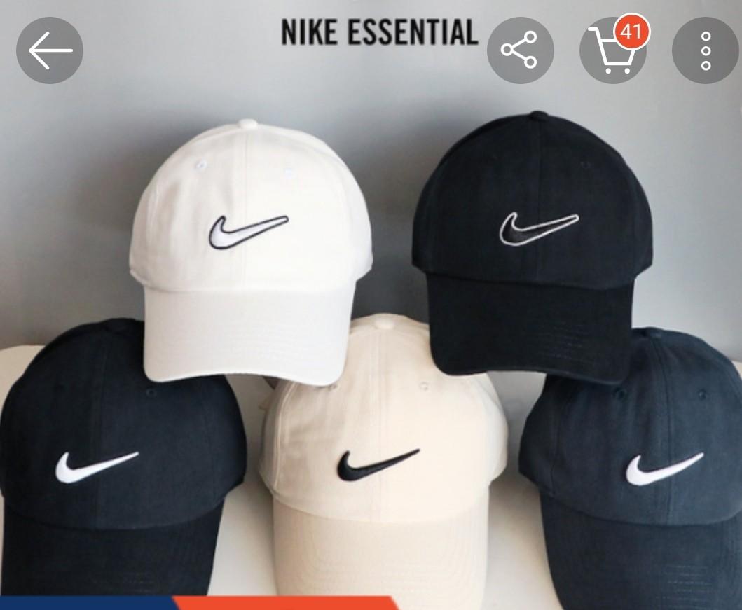 Nike caps (Category: Caps & Hats) located in Singapore. Submitted by vpvadivelan (Listing ID 1069388229, Image 1). Description: Material:Cotton Blending; Specifications: Fashionable unique design Cap Casual style Gender: Women and Men Style: Fashion, Casual Seasons: Autumn, Summer Features: Wool Cap, Warm, Soft, Comfortable Size: One Size Fits Most Circumference: 54cm - 62cm/21.2" - 24.4" (Approx.) Notes: Due to the light and screen setting diffe