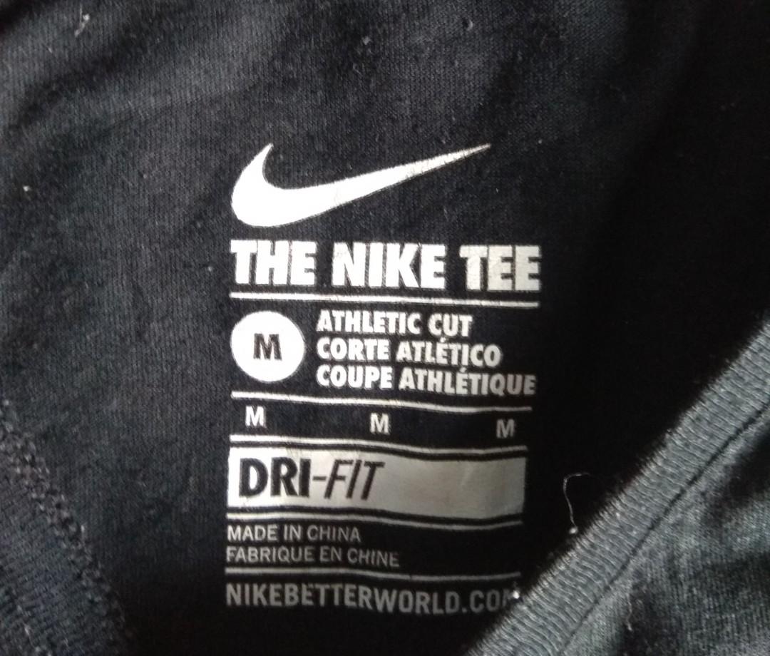 The nike tee dri fit athletic cut sale