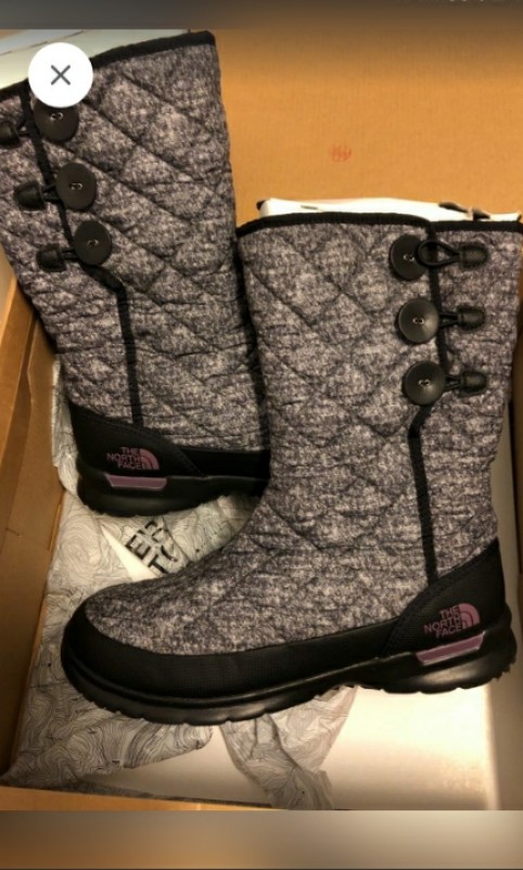 North face thermoball button up boots online