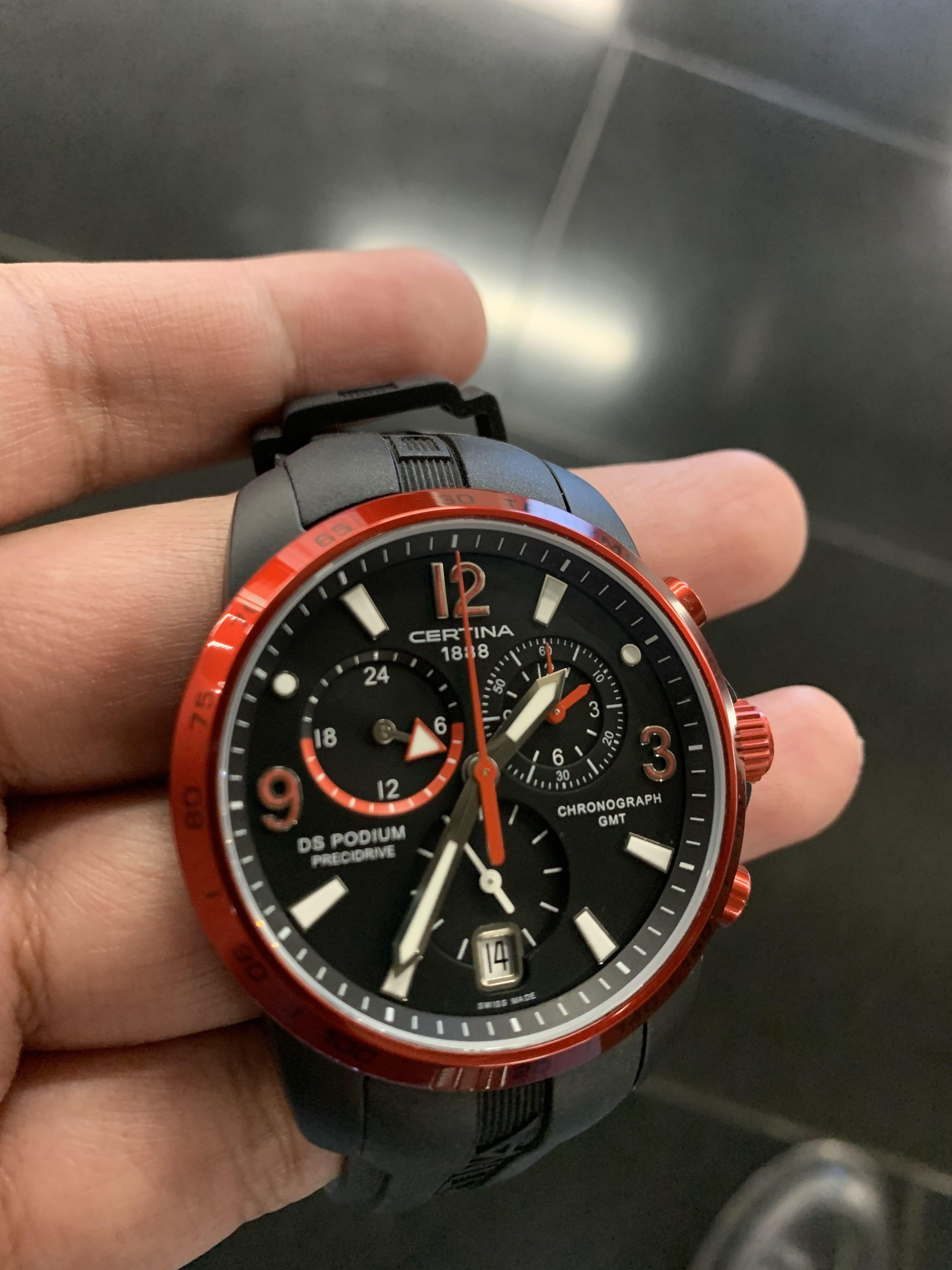 Dropp Price Limited Edition Certina 1888 DS Podium Red