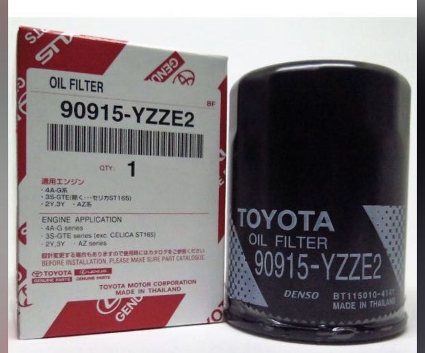Original Toyota Oil Filters Part Number 90915 Yzze2 Pm Me For More And Better Price Car Accessories Accessories On Carousell