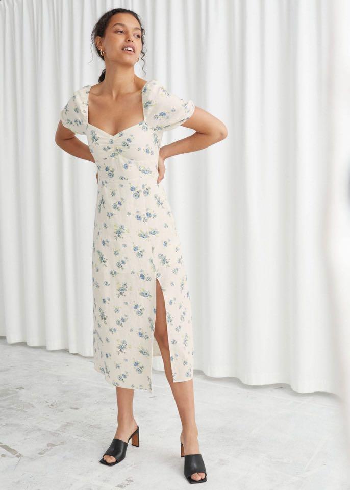 And other stories online puff sleeve dress