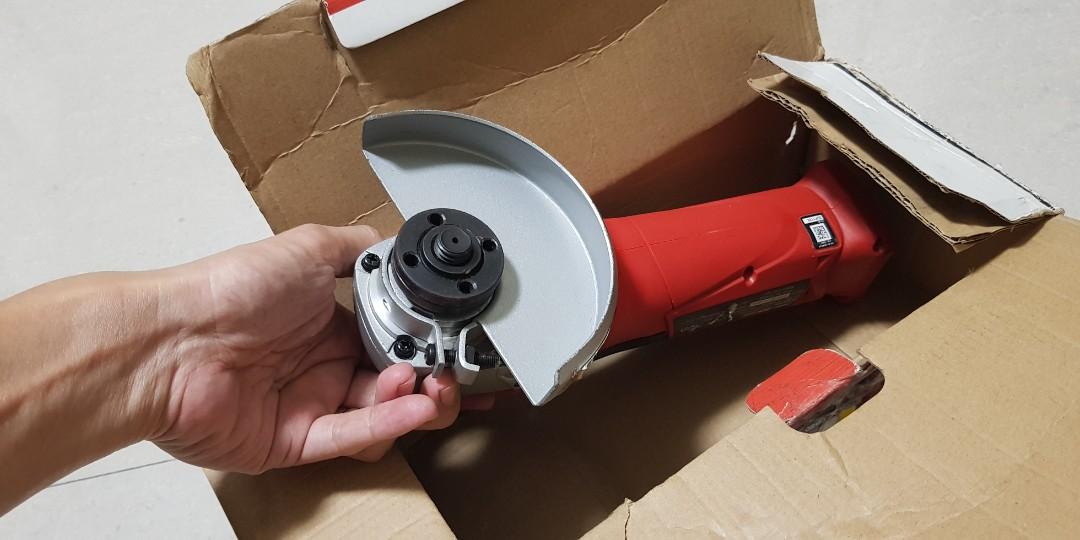 Ozito cordless angle hotsell grinder
