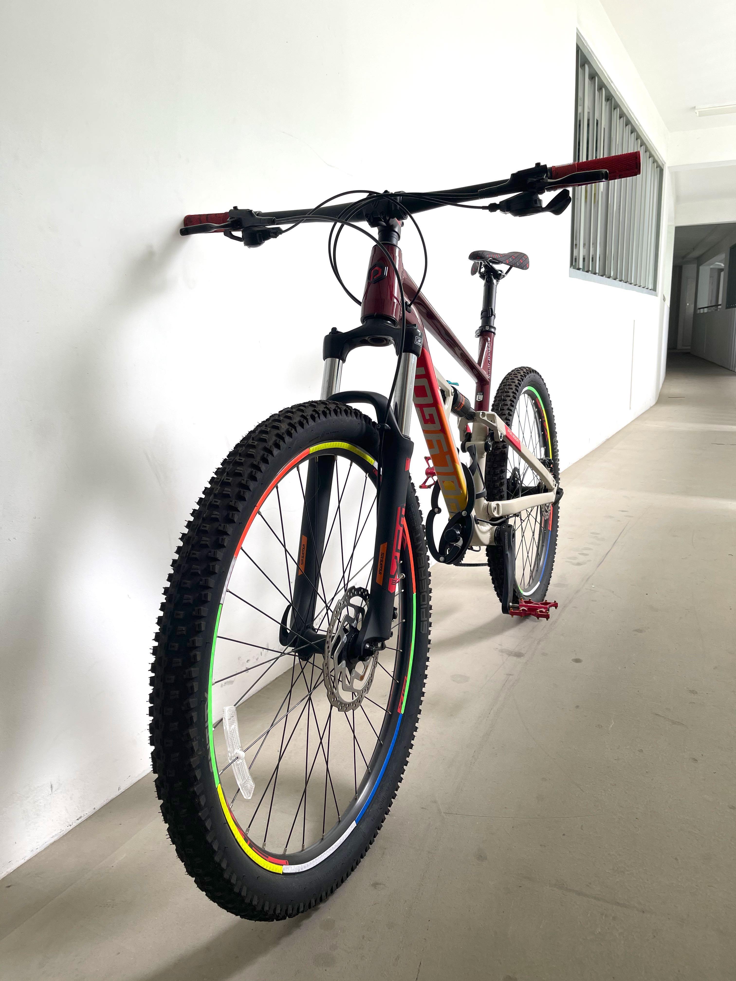 Polygon Siskiu D5 Full Suspension Bike Sports Equipment Bicycles Parts Bicycles on Carousell