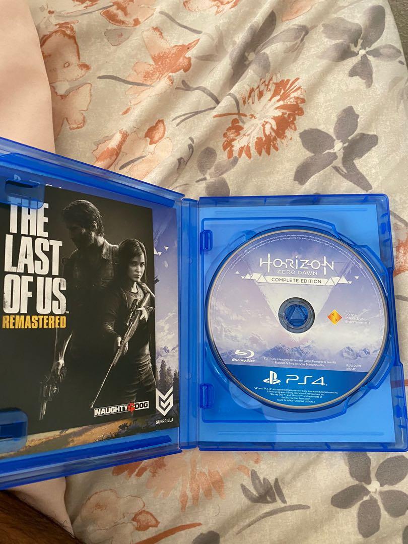 Ps4 god of war last of us top horizon bundle