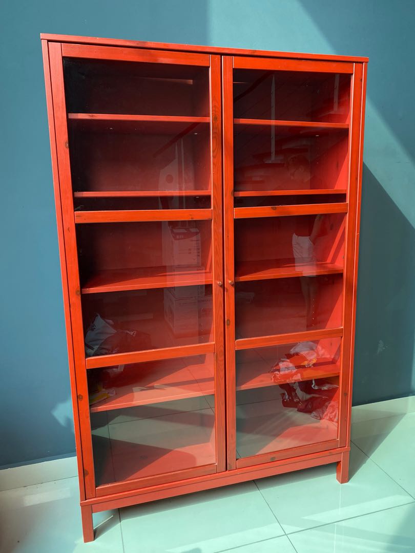 Ikea sales red cupboard