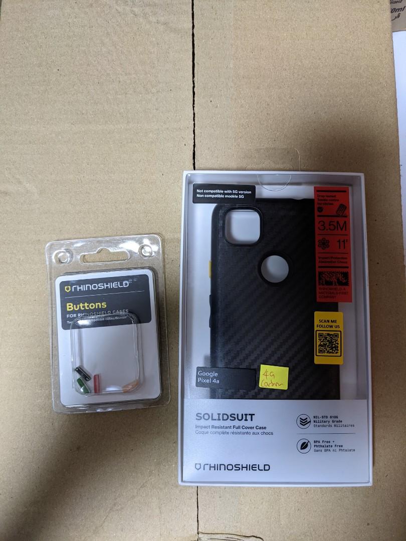 Rhinoshield Solidsuit Pixel 4a (not 5G), Mobile Phones & Gadgets, Mobile  Phones, Android Phones, Google Pixel on Carousell