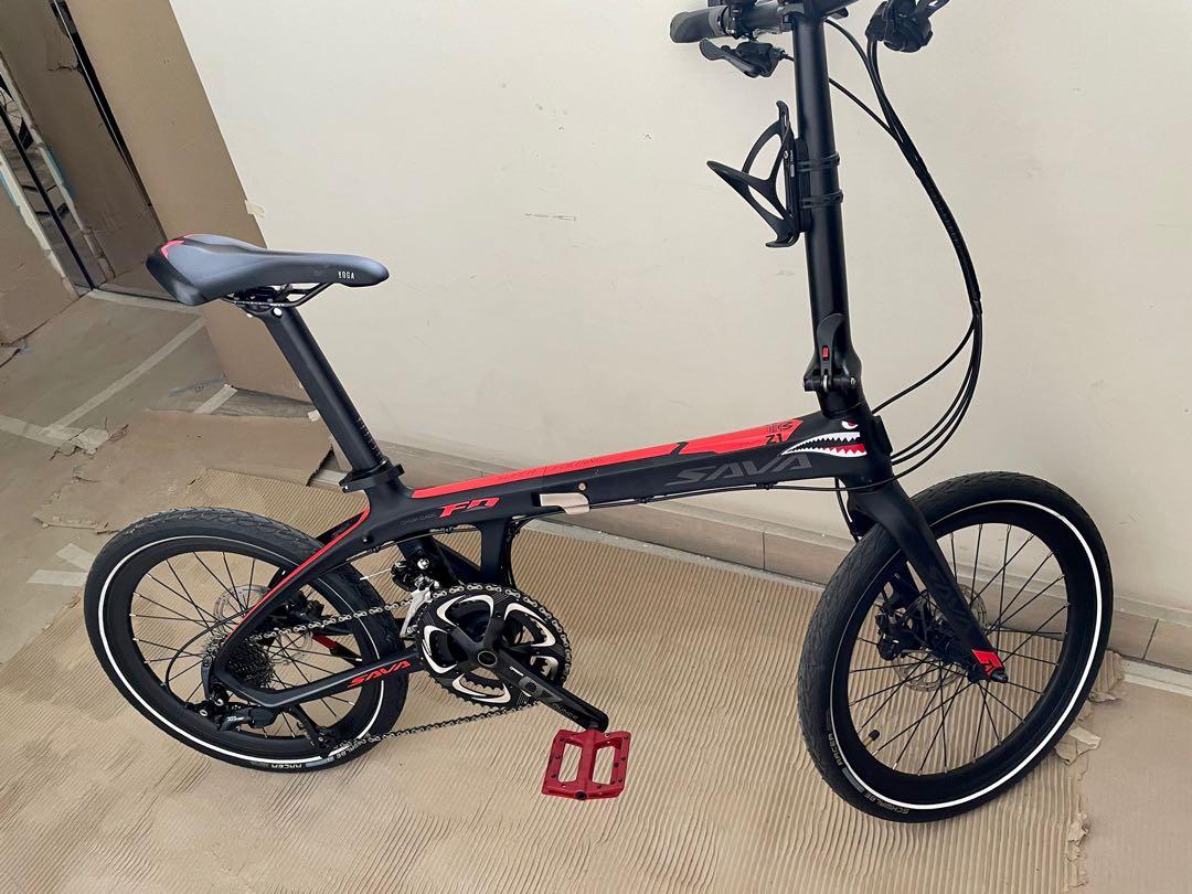 Sava 22 speed folding bike 20 inch Shimano 105 Sports Equipment Bicycles Parts Bicycles on Carousell
